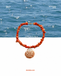 Coral Scallop Necklace