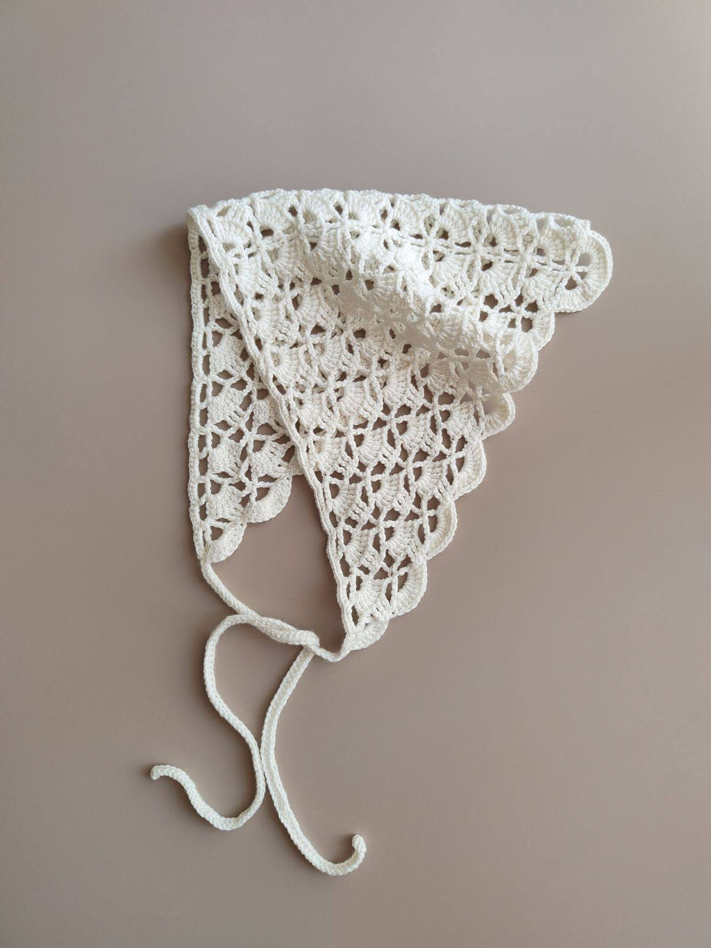 Eden Crochet Headscarf