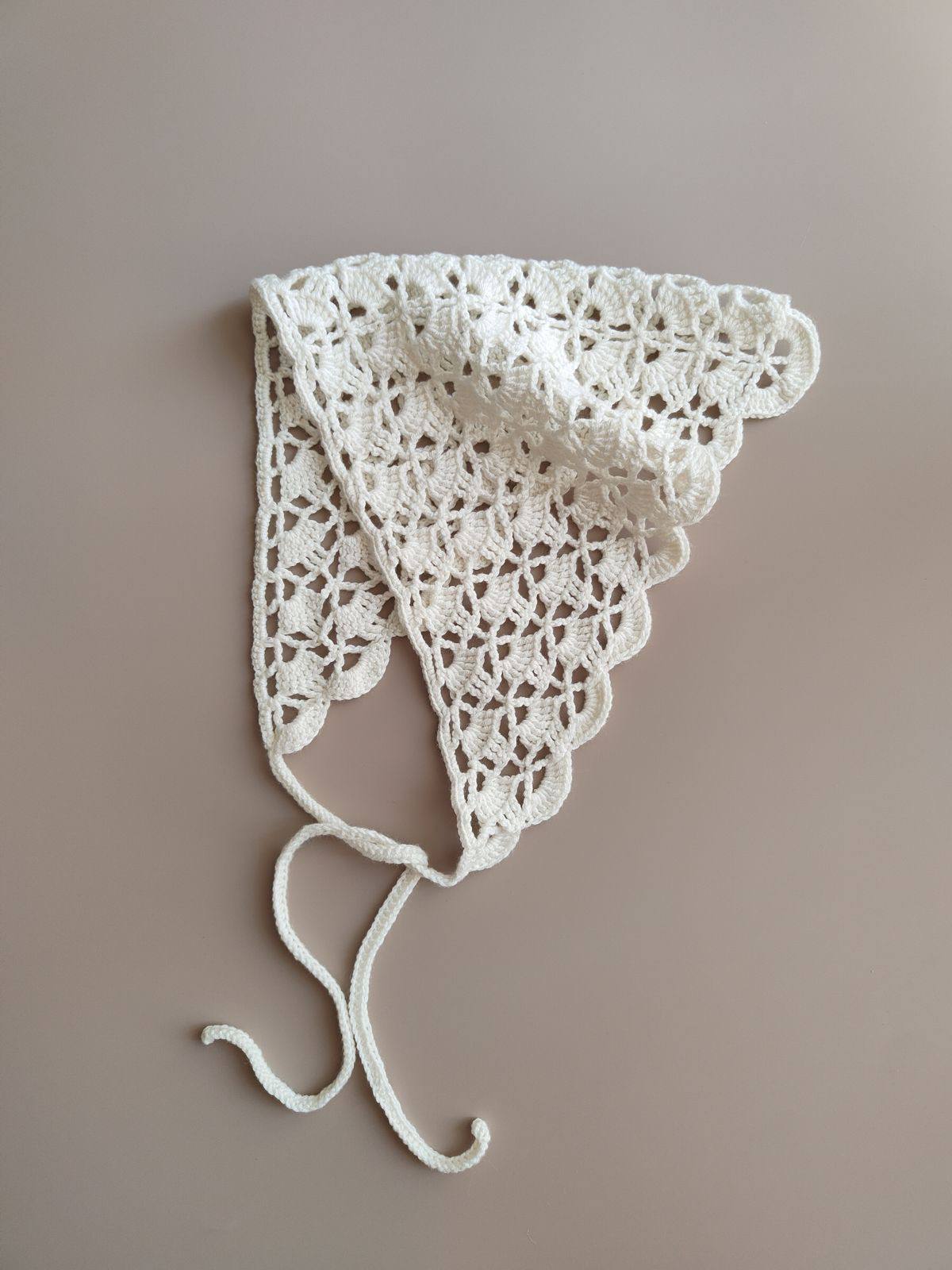 Eden Crochet Headscarf