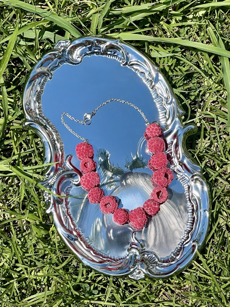 Eden Raspberry Necklace